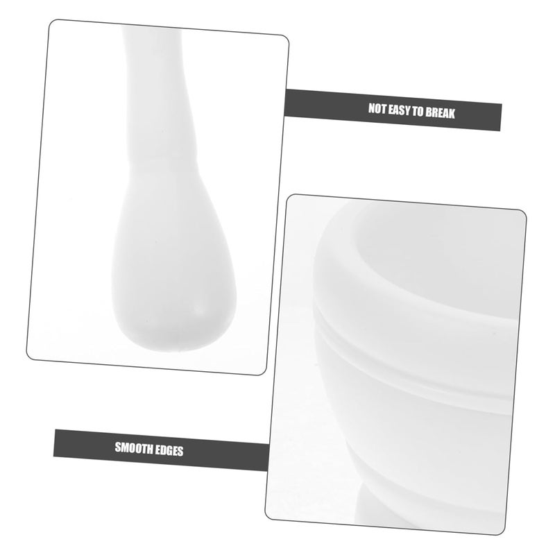 Reusable Plastic Garlic Crusher Pestle Bowl For Ginger And Spices Efficient Grinding - Image 5